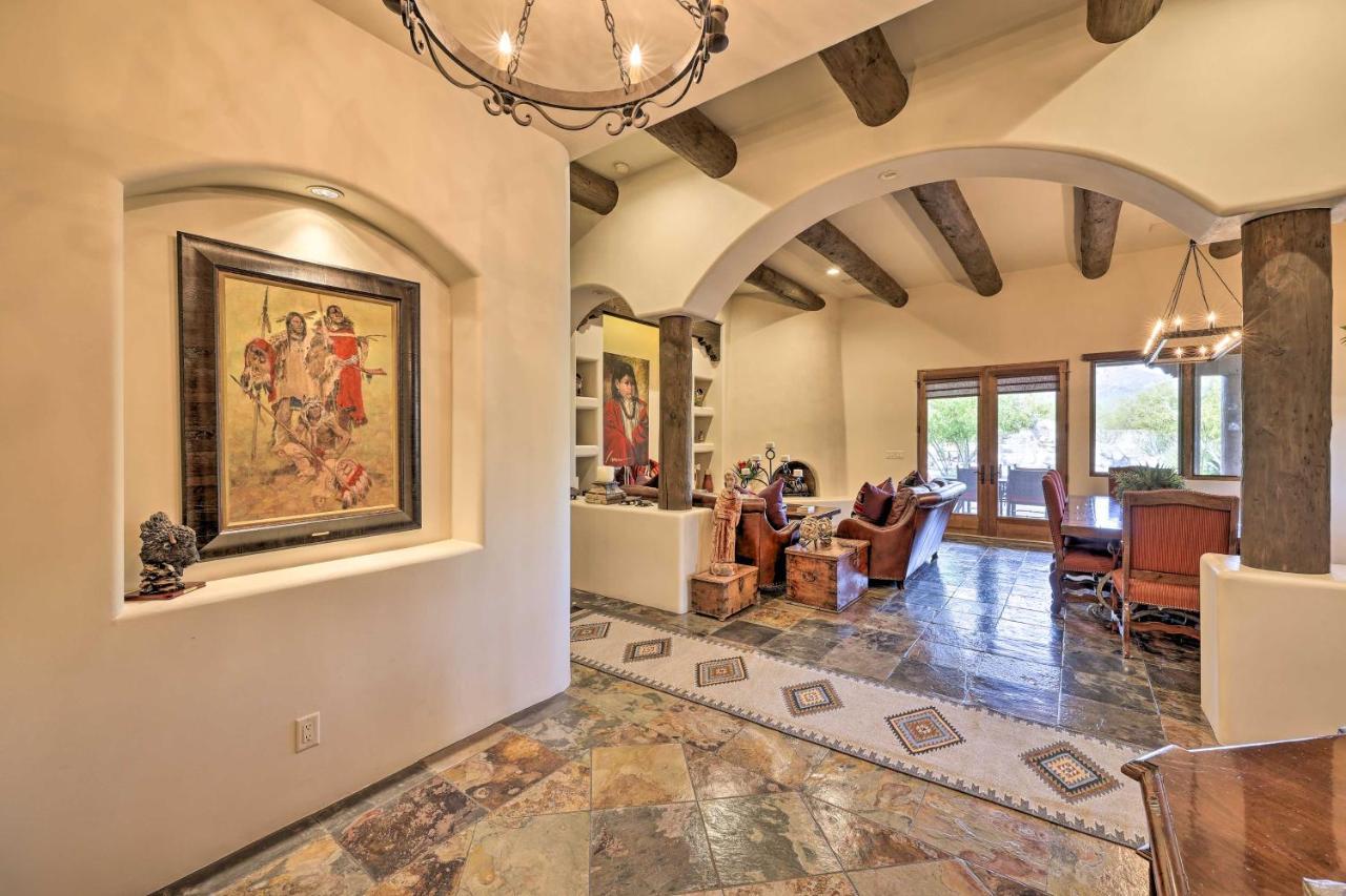Cave Creek Oasis With Putting Green, Spa And Mtn View! Exterior photo