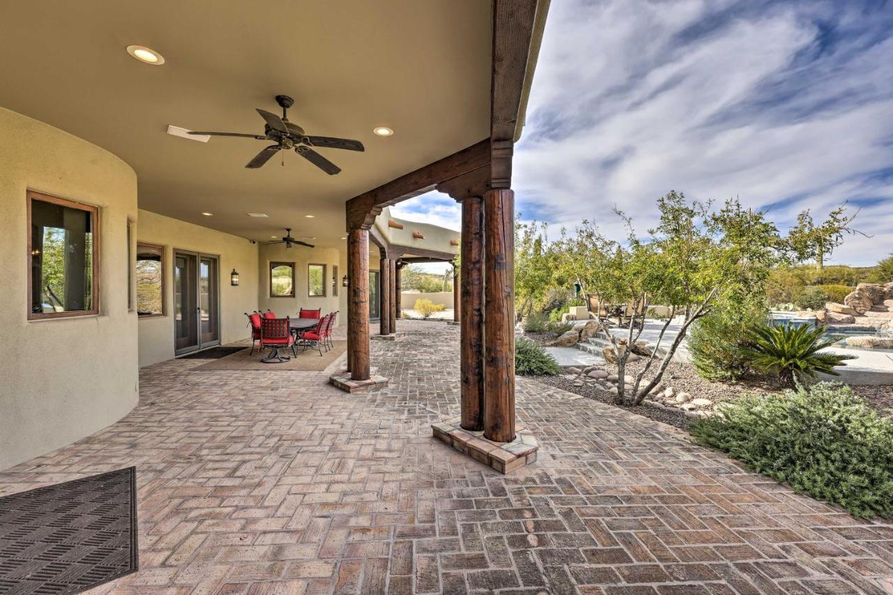 Cave Creek Oasis With Putting Green, Spa And Mtn View! Exterior photo