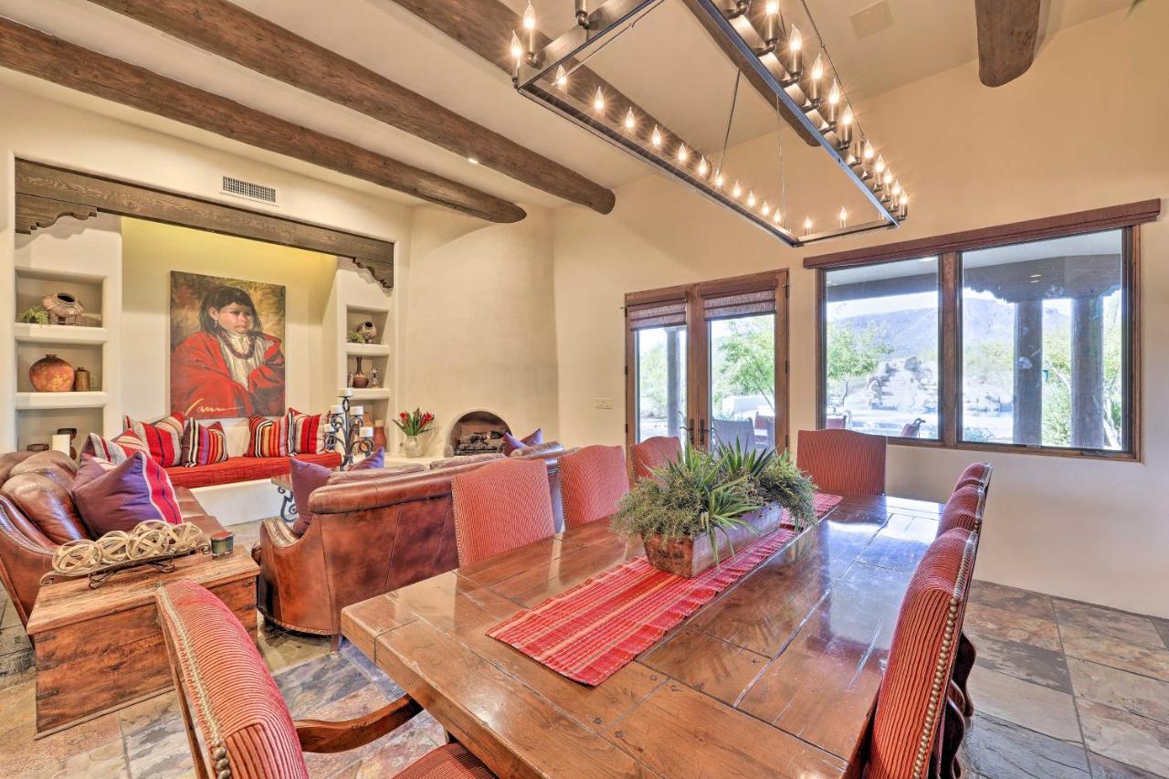 Cave Creek Oasis With Putting Green, Spa And Mtn View! Exterior photo