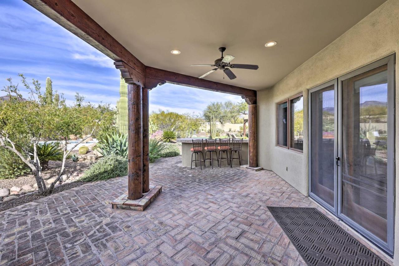 Cave Creek Oasis With Putting Green, Spa And Mtn View! Exterior photo