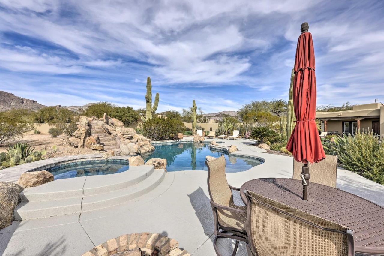 Cave Creek Oasis With Putting Green, Spa And Mtn View! Exterior photo