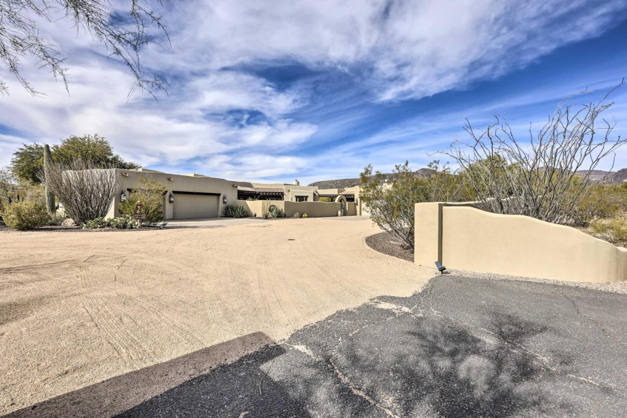 Cave Creek Oasis With Putting Green, Spa And Mtn View! Exterior photo