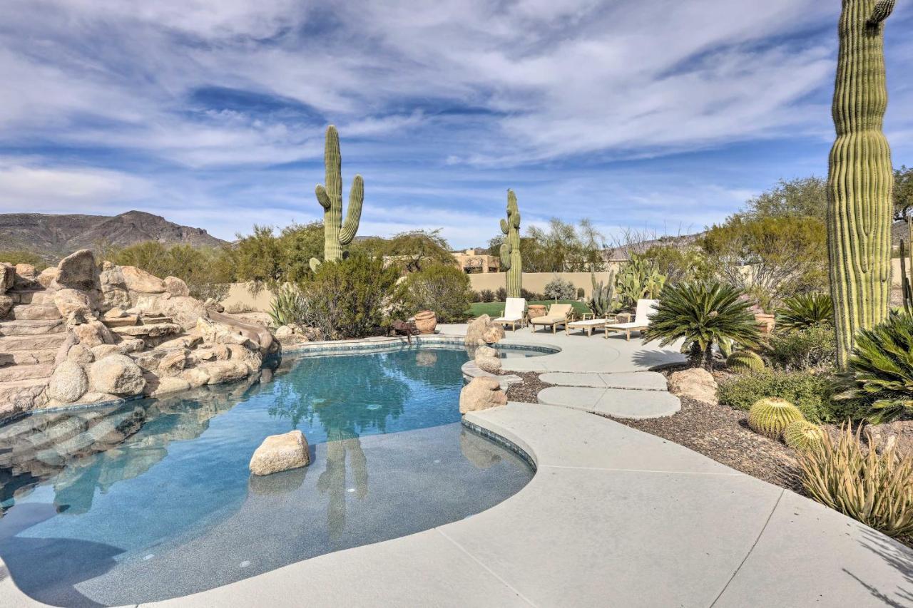 Cave Creek Oasis With Putting Green, Spa And Mtn View! Exterior photo