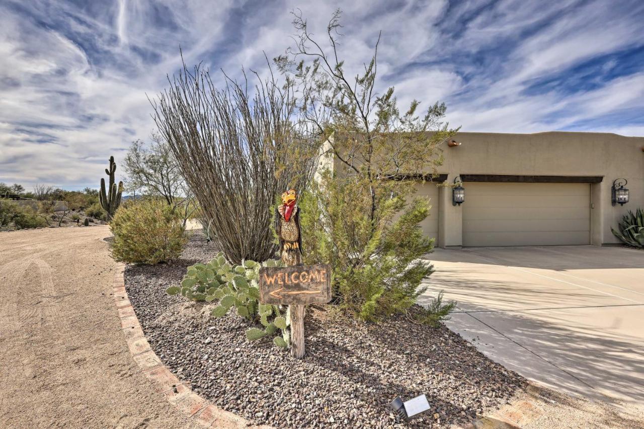 Cave Creek Oasis With Putting Green, Spa And Mtn View! Exterior photo
